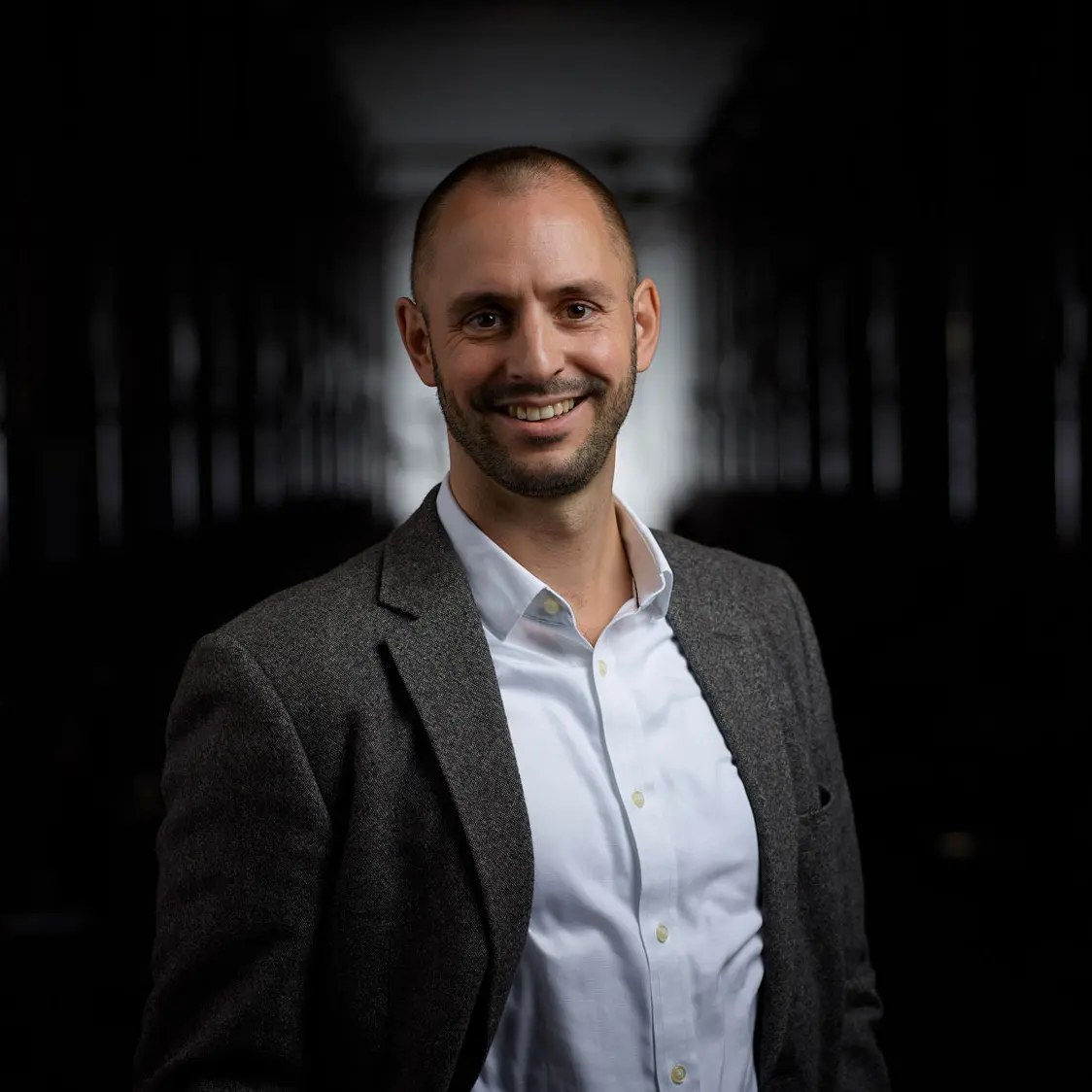 Photo portrait du directeur Jérôme Leupin