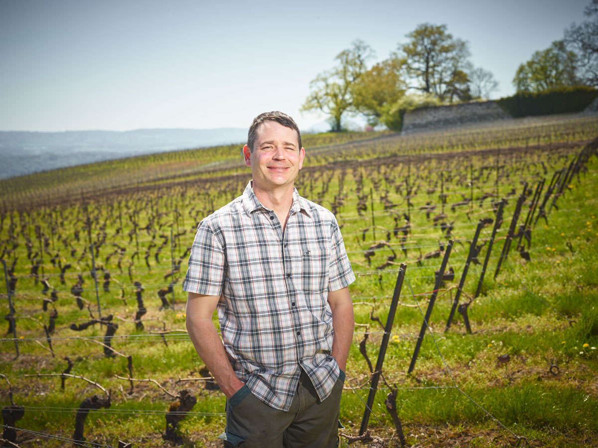 Daniel Dugerdil Daniel Dugerdil dans ses vignes