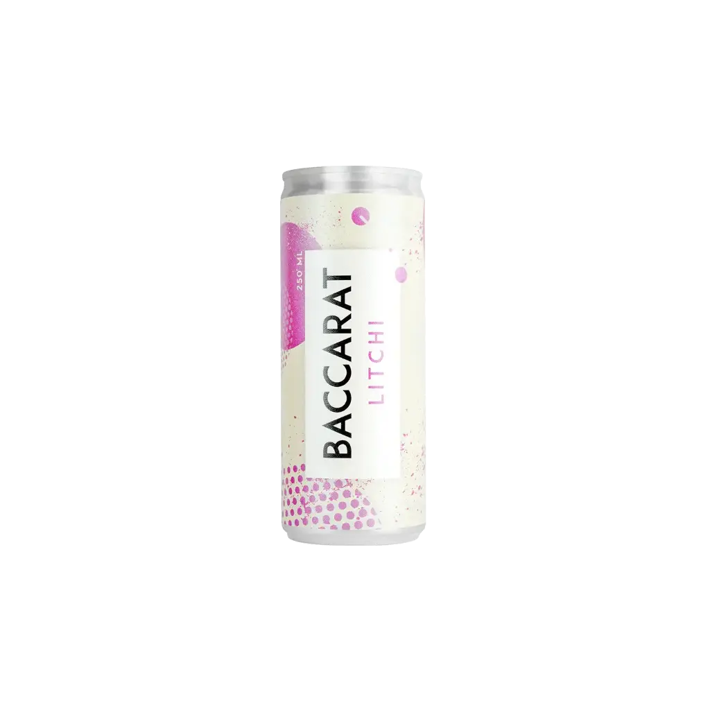 BACCARAT LITCHI Cocktail aromatisé à base de vin 25cl 