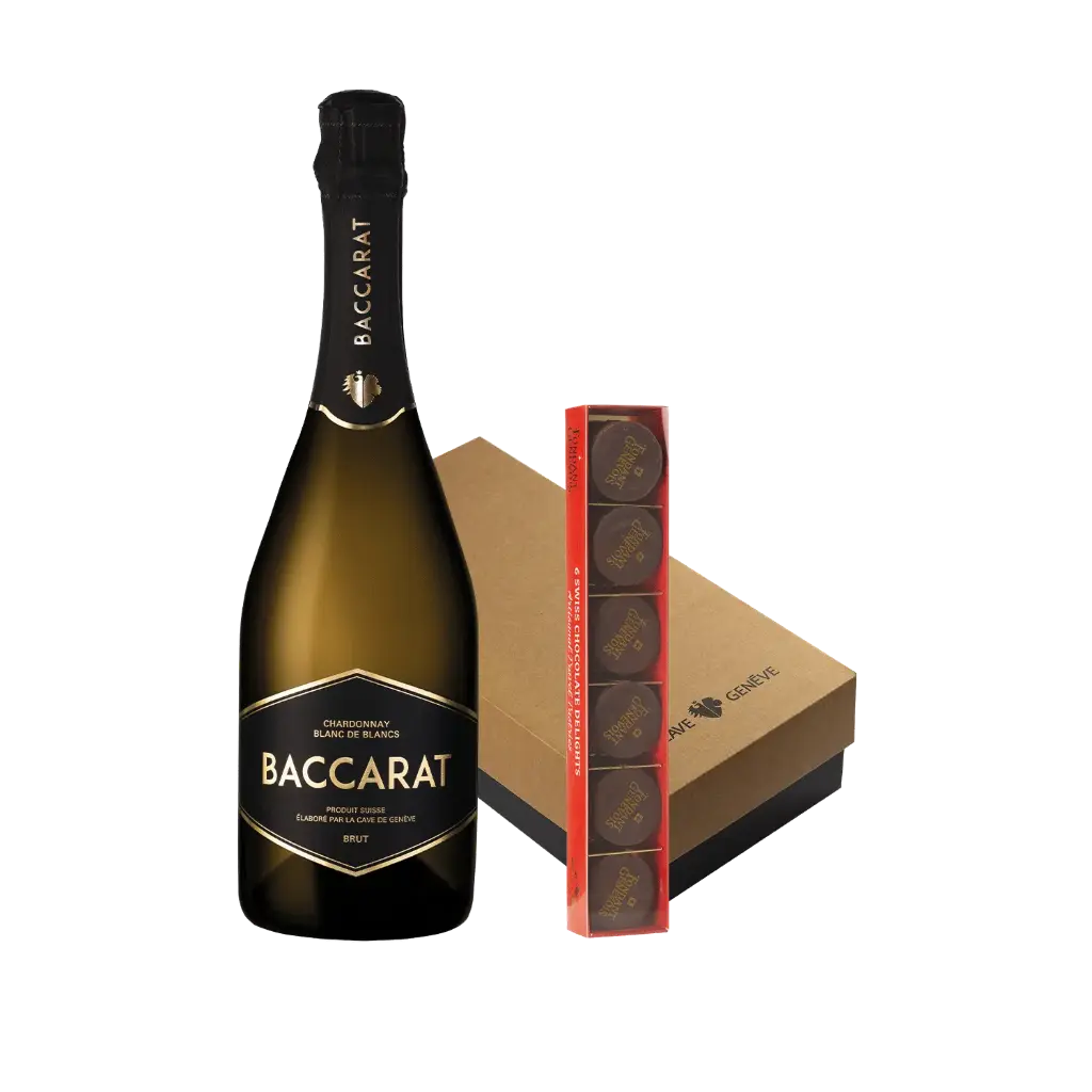 Coffret BACCARAT blanc 1 btl
