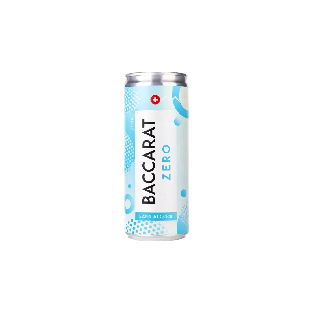 BACCARAT ZERO Jus de Raisin gazéifié 25cl