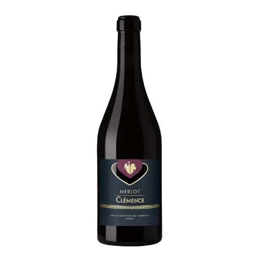 [6580.2024.75] 2024 CLEMENCE Merlot AOC GE 75cl