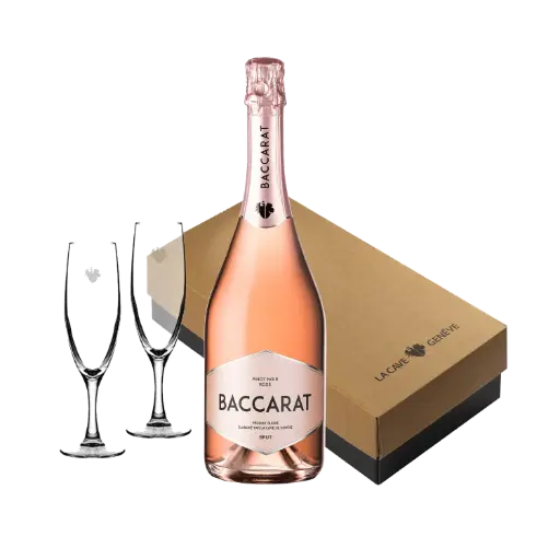 [C118.0000.00] Le Coffret Flûtes Baccarat Rosé