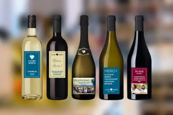 Bouteilles personnalisées