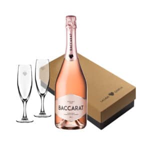 Coffret Baccarat Rosé Flûtes